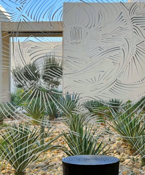Lines of Soul Intervention, Anantara, Tozeur, Tunisia